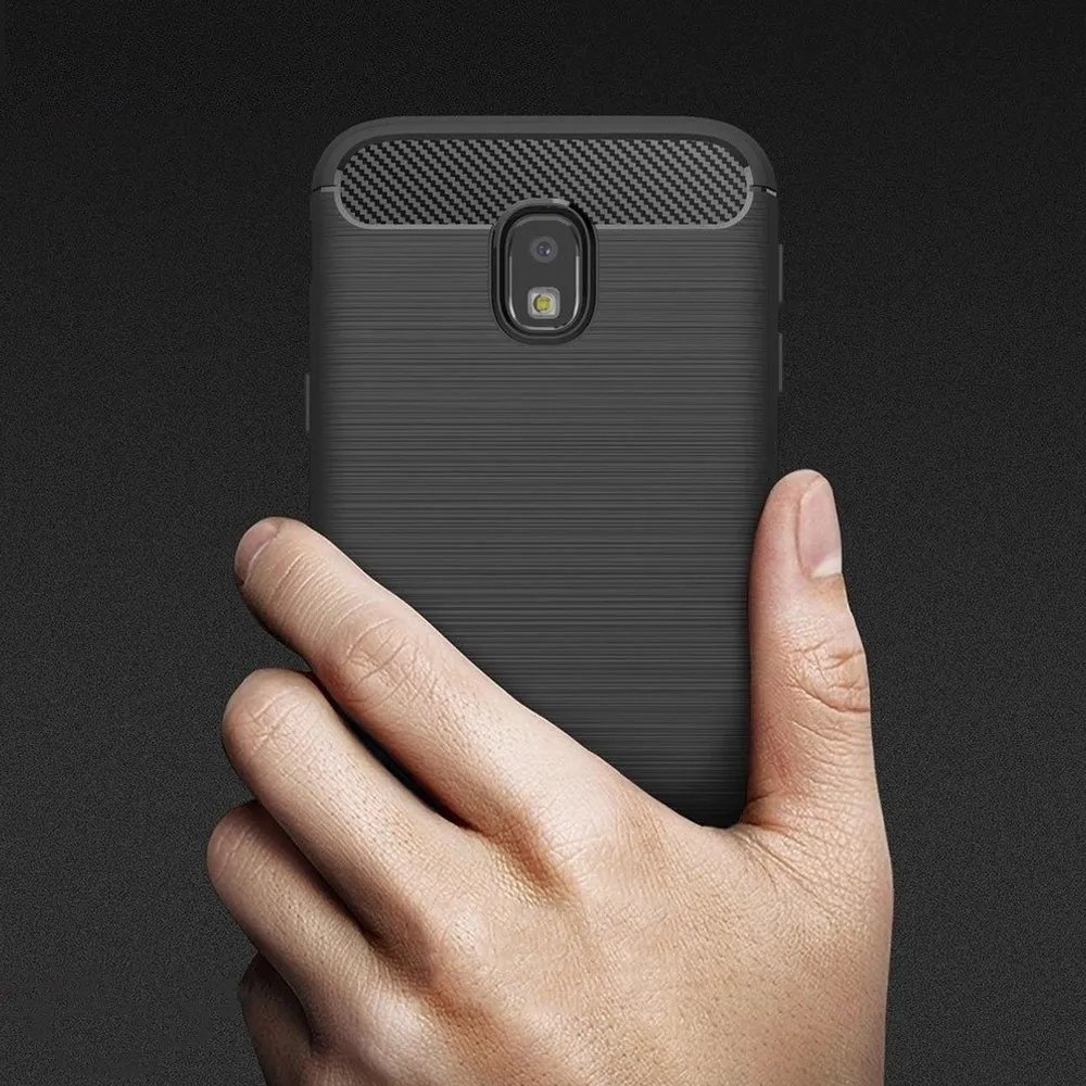CARBON case for SAMSUNG J3 2017 black - 8. kép