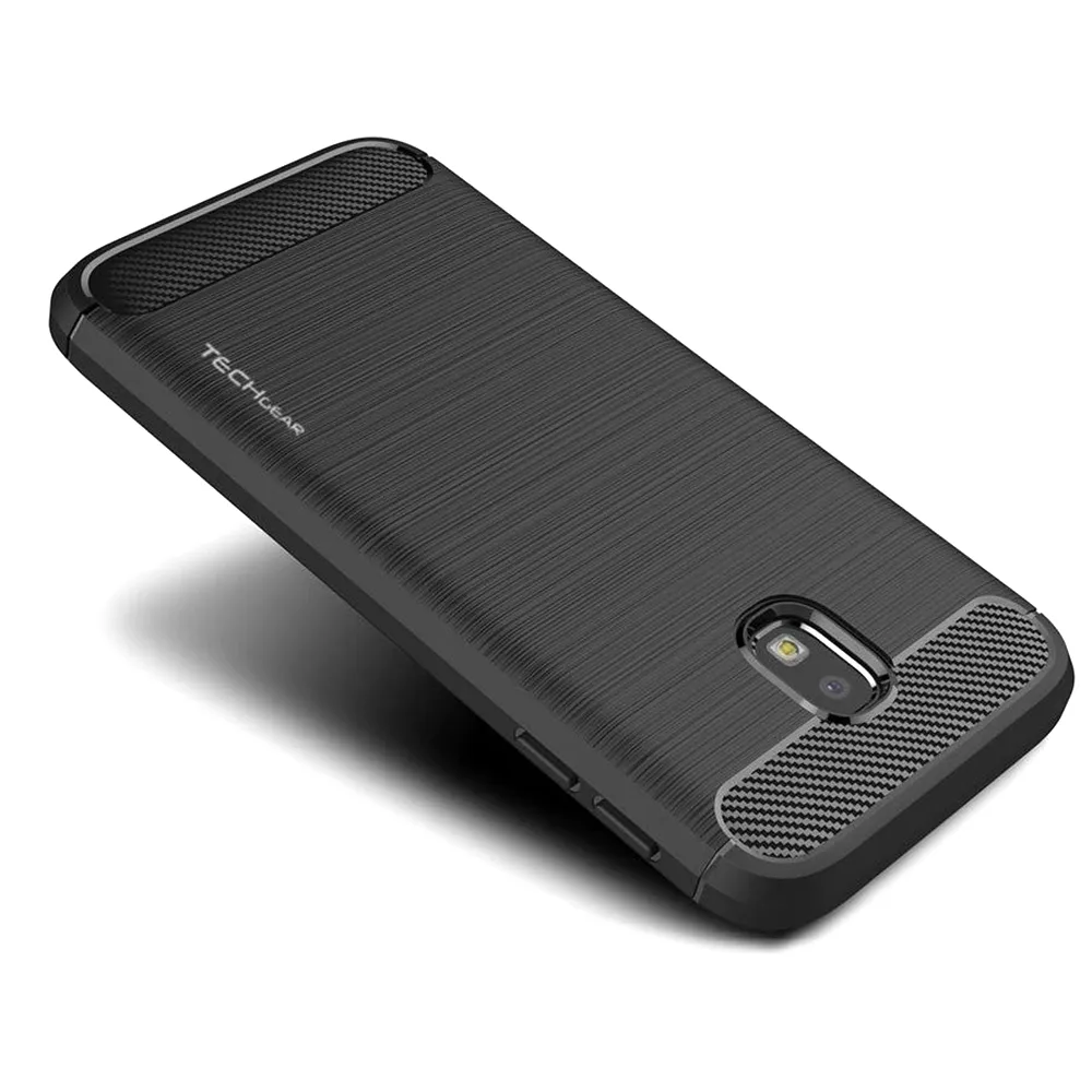 CARBON case for SAMSUNG J3 2017 black - 6. kép