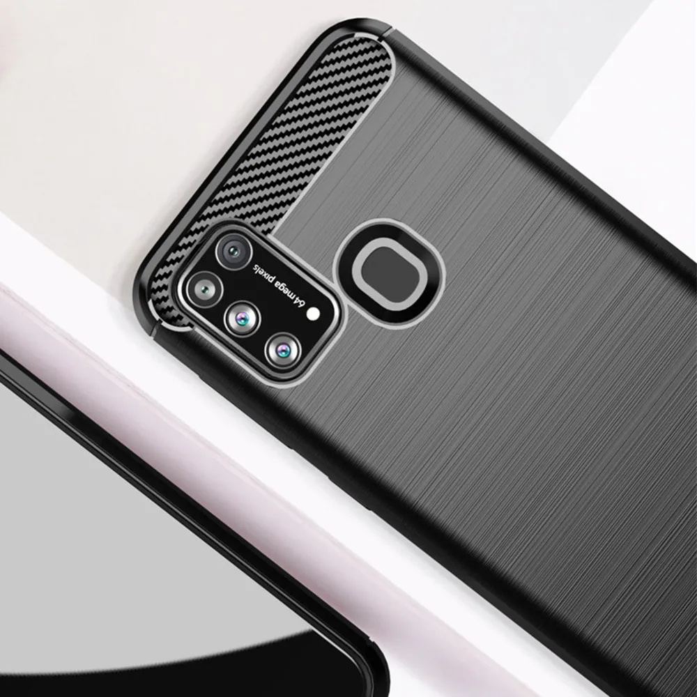 CARBON case for SAMSUNG M31 black - Image 8