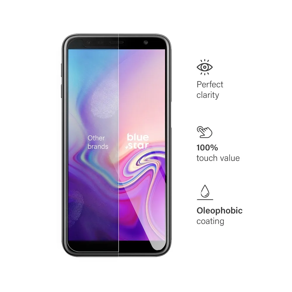 Tempered Glass Blue Star - SAMSUNG J4 Plus - Image 3
