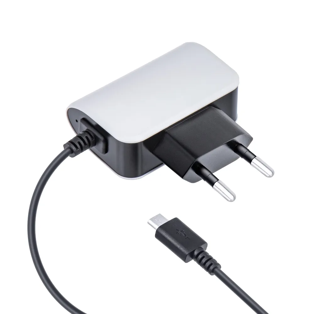 FORCELL F-ENERGY U19 travel charger with cable Micro USB 1A 5W white black - Image 6