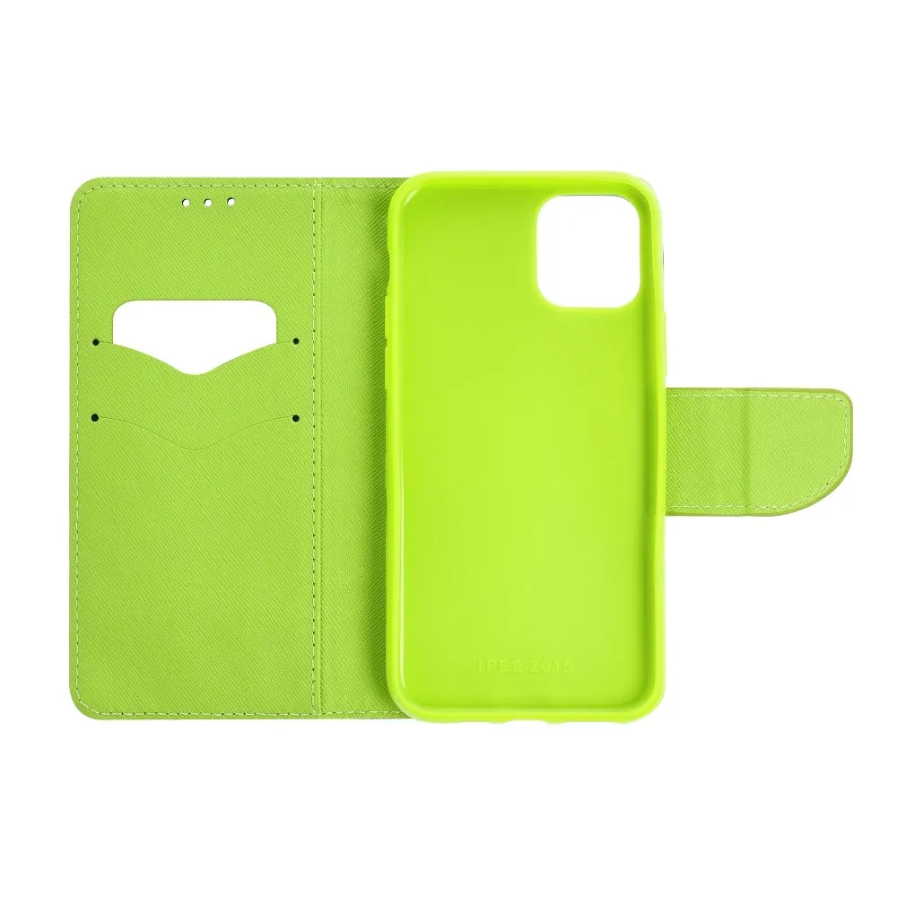 FANCY Book case for SAMSUNG A11 navy/lime - Image 6