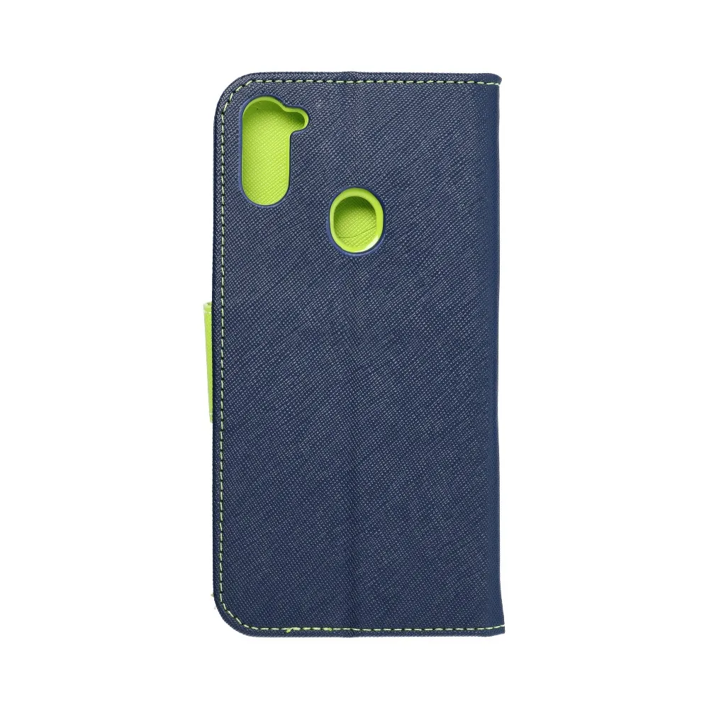 FANCY Book case for SAMSUNG A11 navy/lime - Image 2