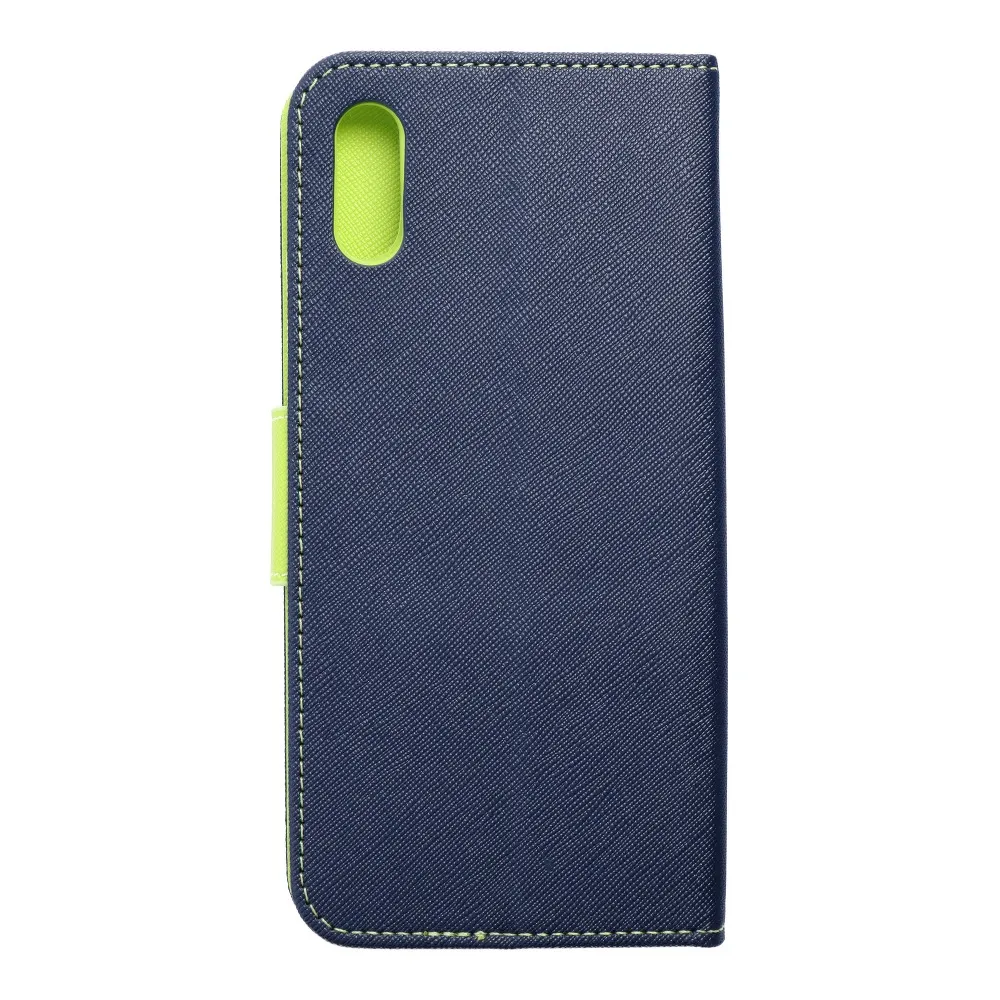FANCY Book case for XIAOMI Redmi 9A navy/lime - Image 2