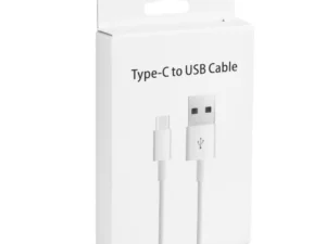 USB A – Type C 3.0 2A HD2 BOX kábel, 1 m, fehér