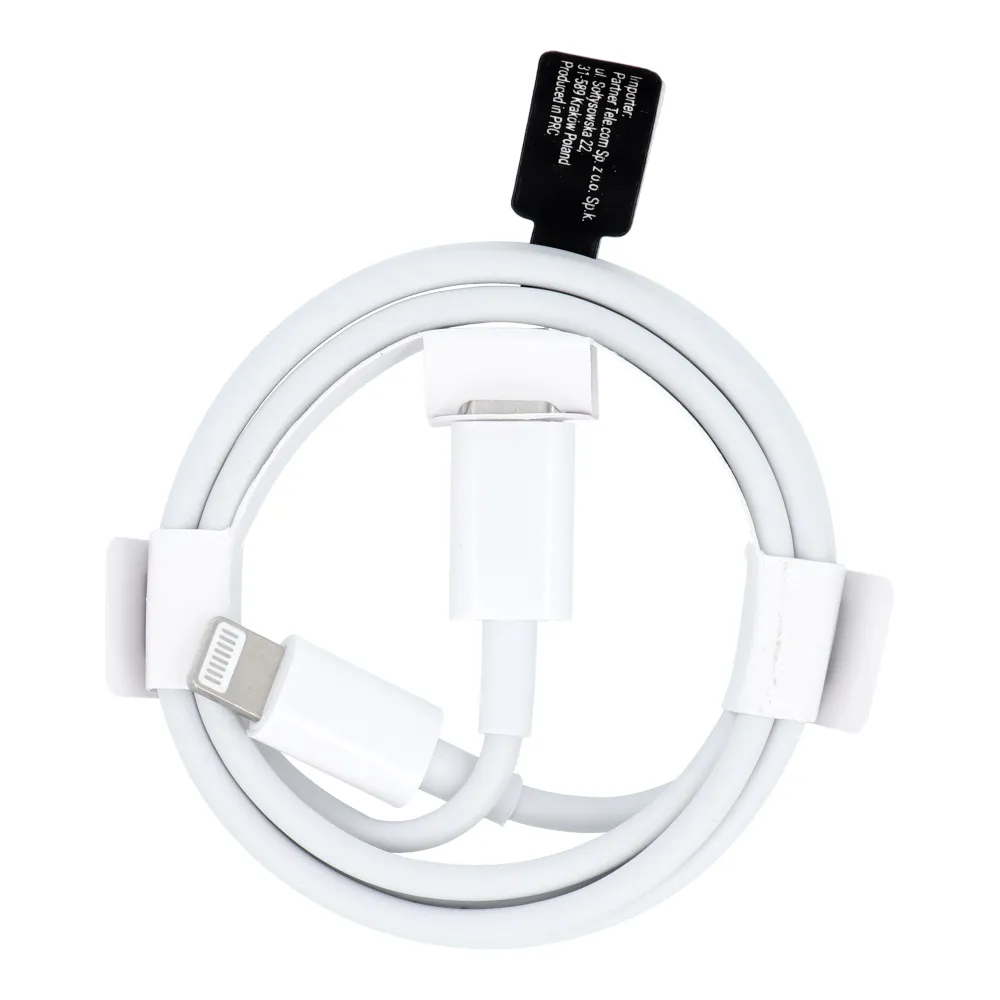 Cable Type C to Lightning PD 2,4A 18W 1 m white - Image 2