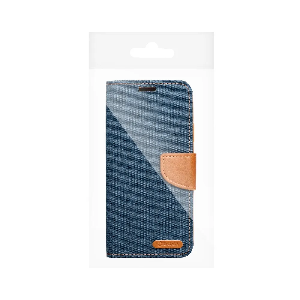 CANVAS Book case for SAMSUNG A20e navy blue - Image 9