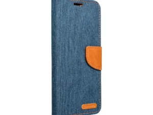 CANVAS Book case for SAMSUNG A10 navy blue