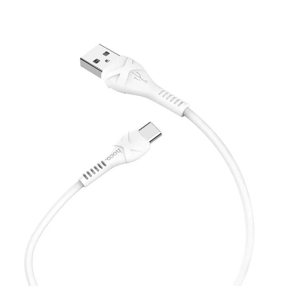 HOCO cable USB A to Type C X37 1 m white - Image 3