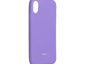 Roar Colorful Jelly Case - for iPhone X / XS purple