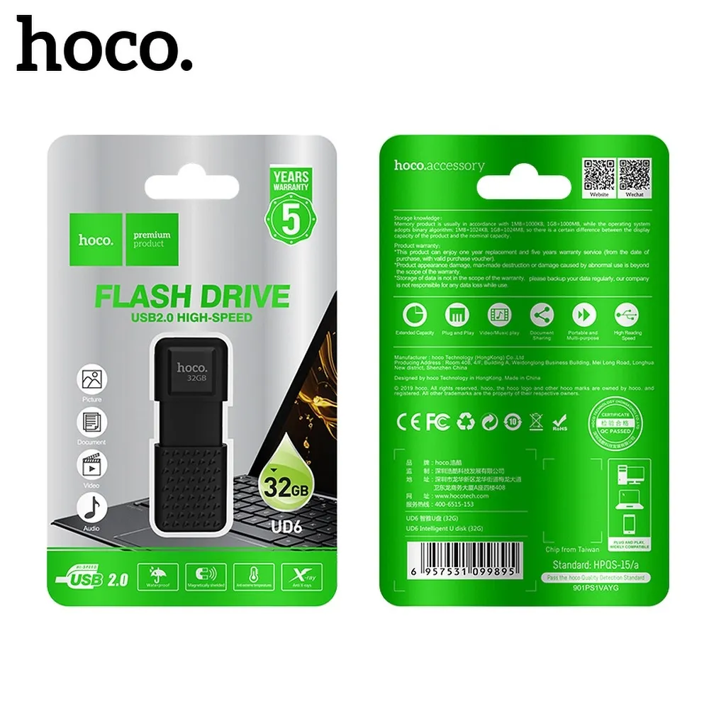 HOCO pendrive UD6 32GB USB2.0 - Image 6