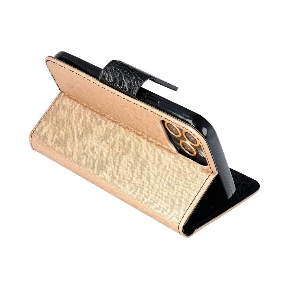 FANCY Book case for XIAOMI Redmi 9A gold / black - Image 3