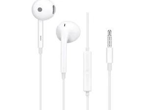 OPPO original wire earphones Jack 3,5 mm with microphone MH135 white bulk