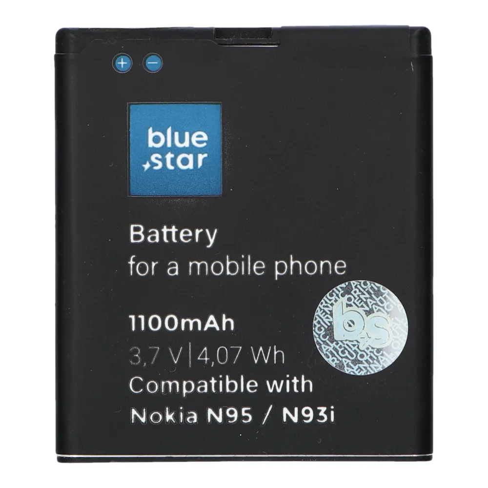 BLUE STAR PREMIUM battery for NOKIA N95 / N93i / E65 1100 mAh - Image 12