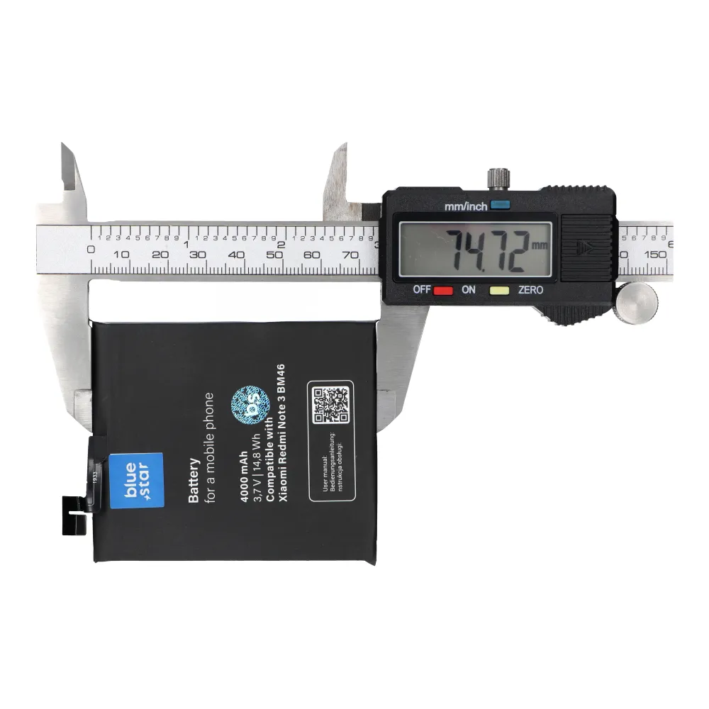 BLUE STAR battery for XIAOMI REDMI NOTE 3 (BM46) 4000 mAh - 12. kép