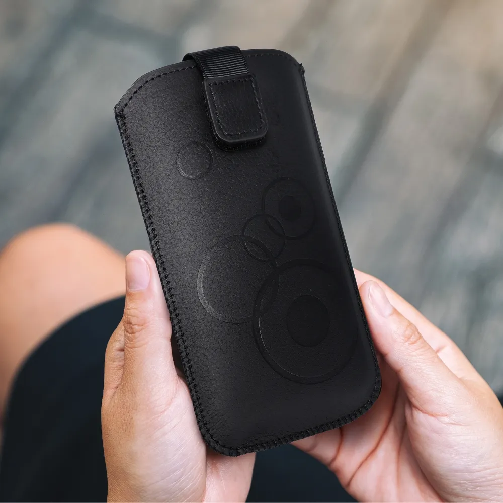 Deko Universal Case - for Iphone 13 MINI / 12 MINI /6/7/8 / Samsung i9500 Galaxy S4/Galaxy A3 black - Image 13