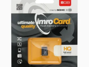 IMRO memory card microSD 8GB 100MB/s class10 UHS I
