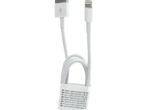 Cable USB A to Lightning C601 1 m white