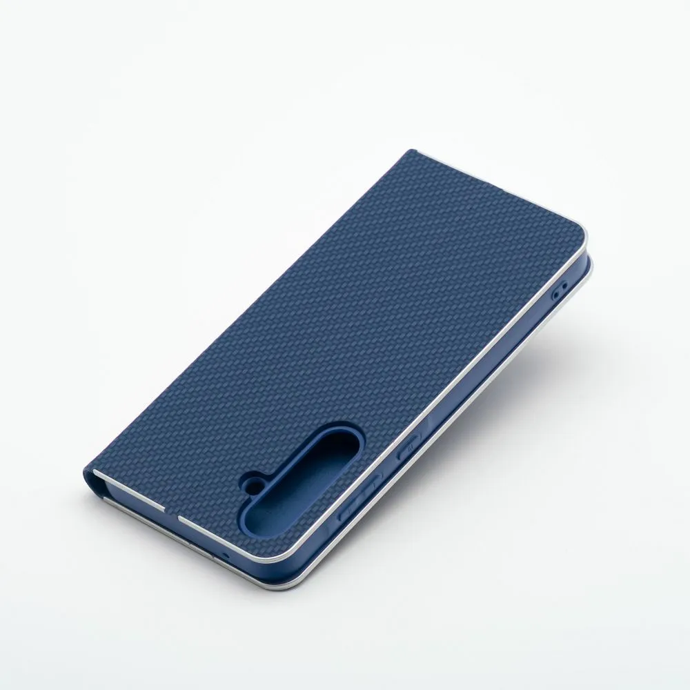 LUNA Book Carbon for SAMSUNG A41 blue - Image 19
