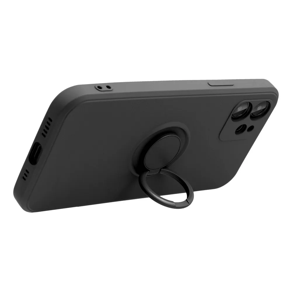SILICONE RING case for SAMSUNG A32 5G black - Image 4