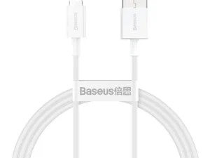 BASEUS cable USB A to Lightning 2,4A Superior CALYS-A02 1 m white