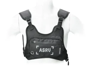 Sports bag on chest for mobile phone / keys ( 4,5" - 6,5" ) black