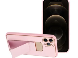 LEATHER CASE KICKSTAND for IPHONE 11 Pro pink