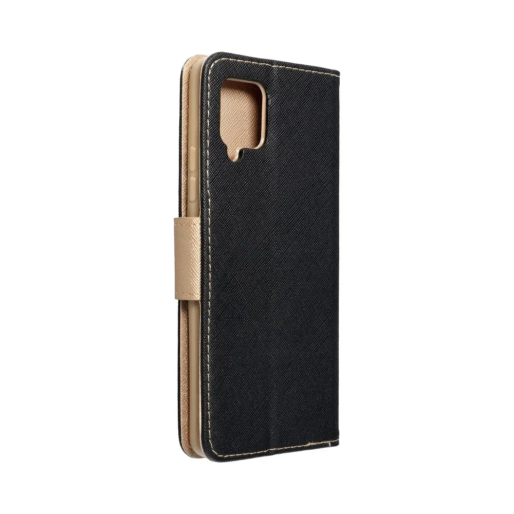 FANCY Book for SAMSUNG S22 ULTRA black / gold - Image 7