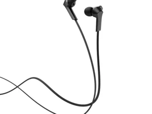 HOCO wire earphones Jack 3,5 mm with microphone M72 black