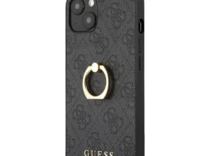 GUESS case for IPHONE 13 Mini GUHCP13S4GMRGR (Ring stand) gray