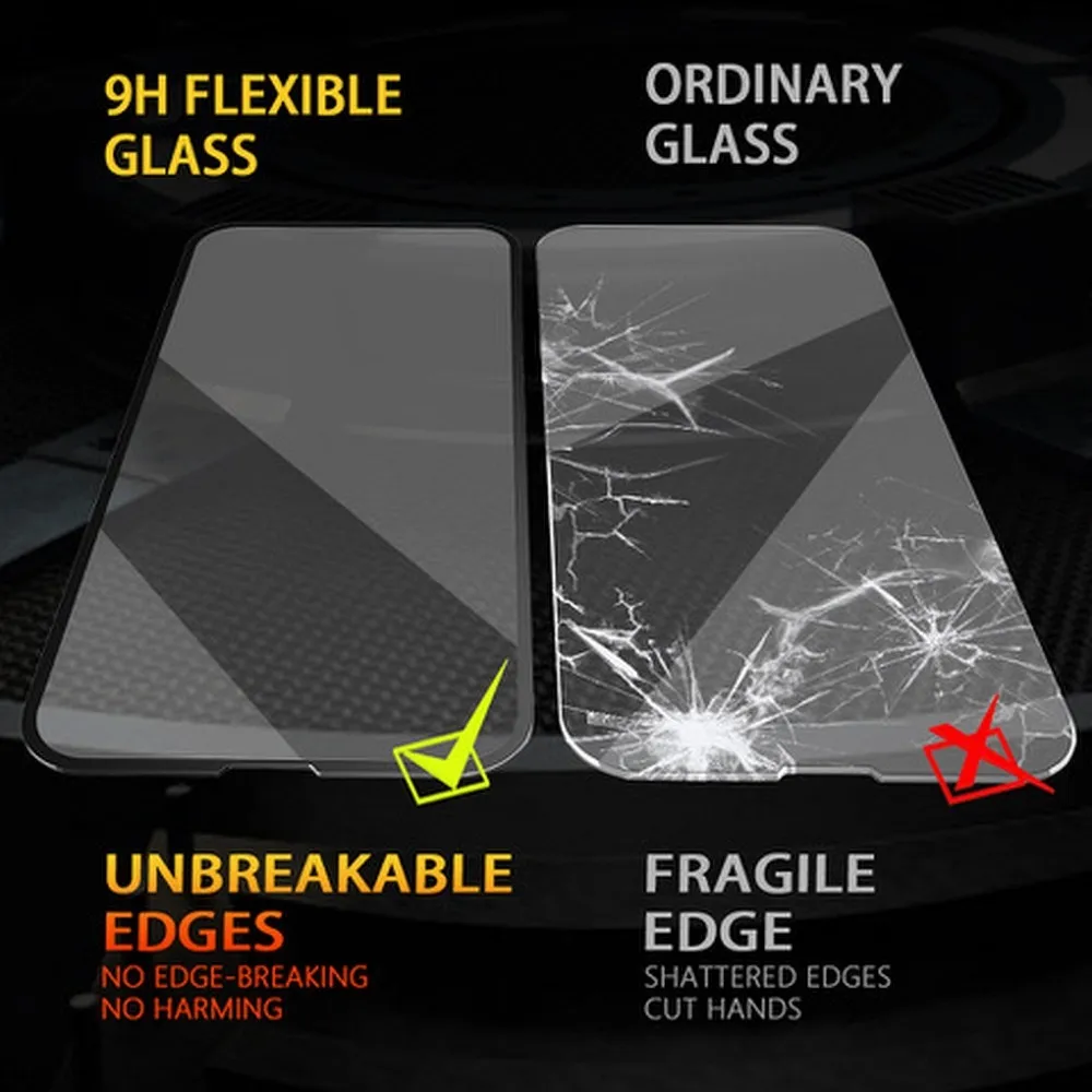 Bestsuit Flexible Hybrid Glass 5D for Samsung Galaxy A51 black - Image 4