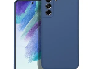 SILICONE case for SAMSUNG S21 FE blue