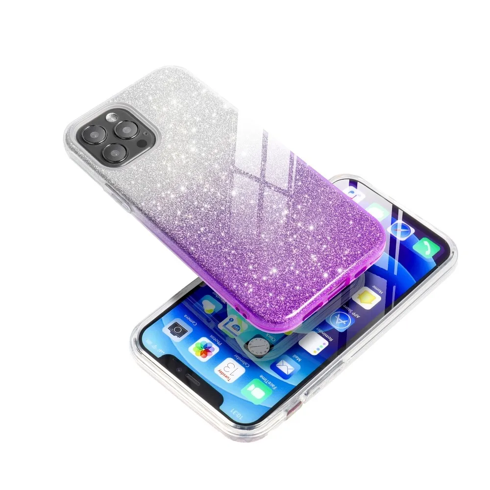 SHINING Case for SAMSUNG A52 5G / A52 LTE ( 4G ) / A52S transparent violet - Image 3