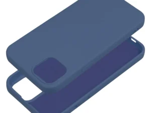 SILICONE case for IPHONE 13 blue