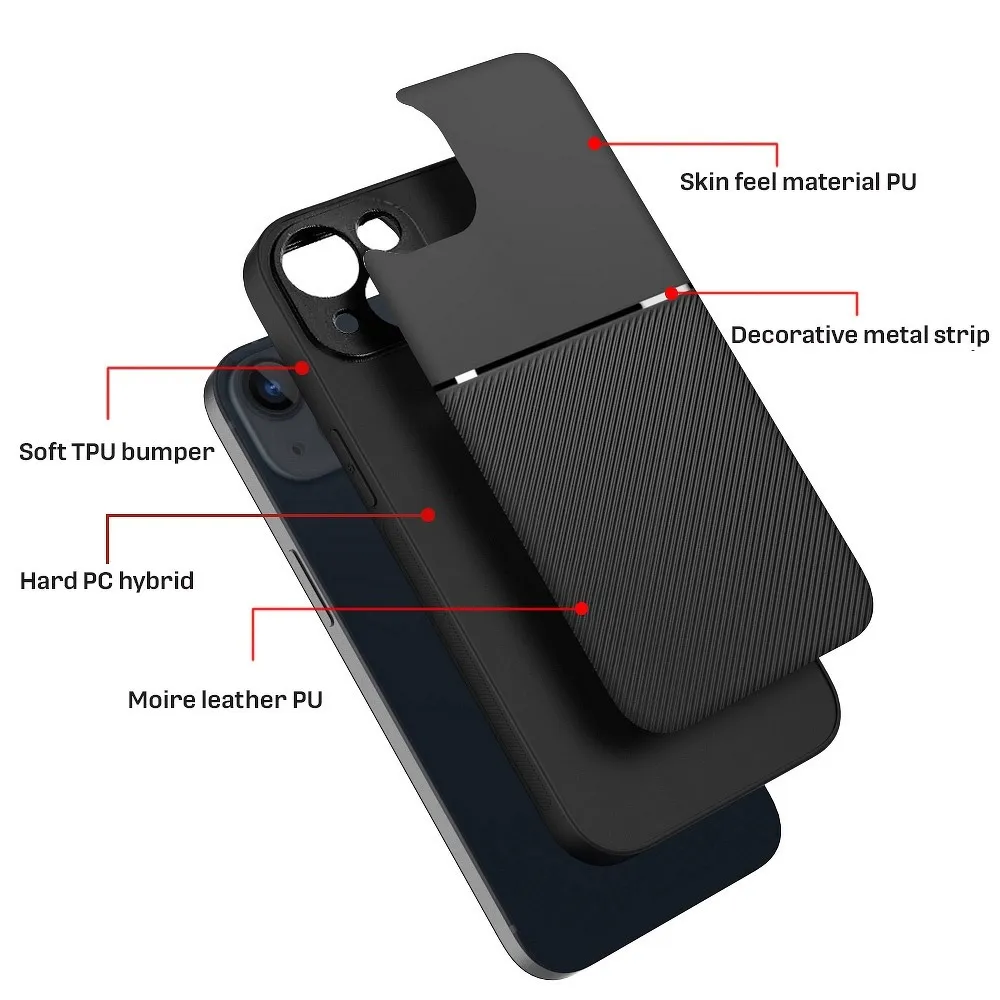 NOBLE case for XIAOMI Redmi 9AT / Redmi 9A black - Image 8
