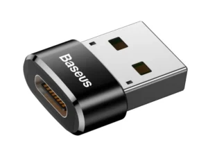 BASEUS adapter OTG USB A (male) to Type C (female) 5A CAAOTG-01 black