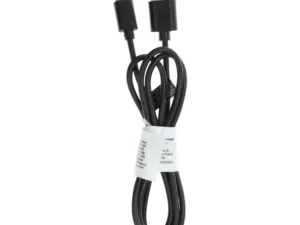 Cable USB A to Type C 2.0 C366 (connector long : 8mm) 1 m black