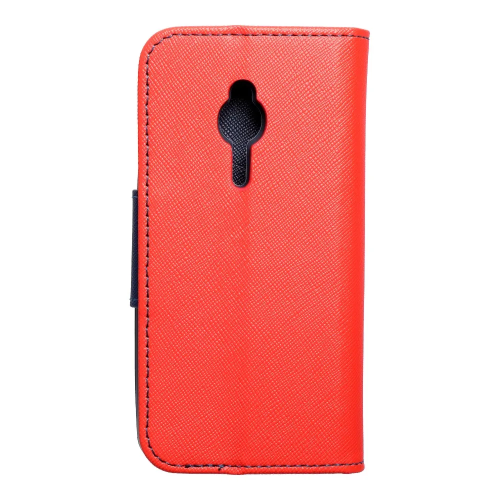 FANCY Book case for NOKIA 230 red/navy - Image 2