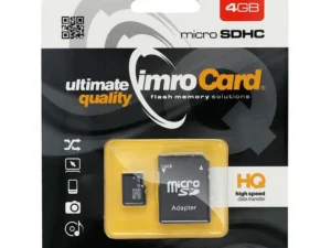 IMRO memory card microSD 128GB 100MB/s class 10 UHS I with adapter SD