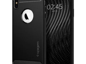 SPIGEN case Rugged Armor for IPHONE X / XS matte black