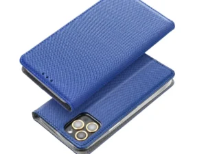 Flip tok Samsung A7 2018 (A750) készülékhez Smart Case Book sötétkék