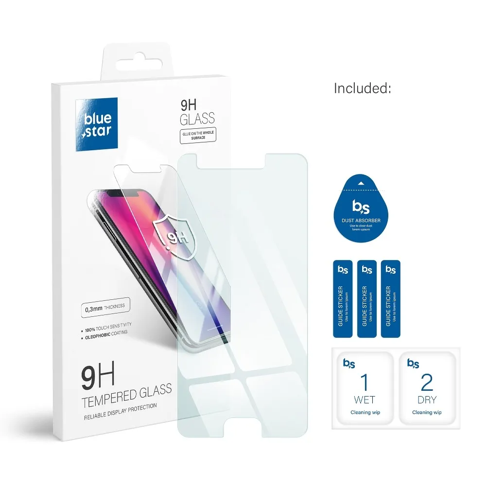 Tempered Glass Blue Star - HUAWEI P10 - Image 5