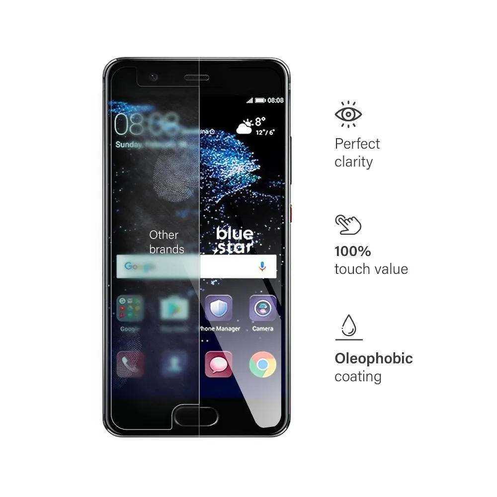 Tempered Glass Blue Star - HUAWEI P10 - Image 4