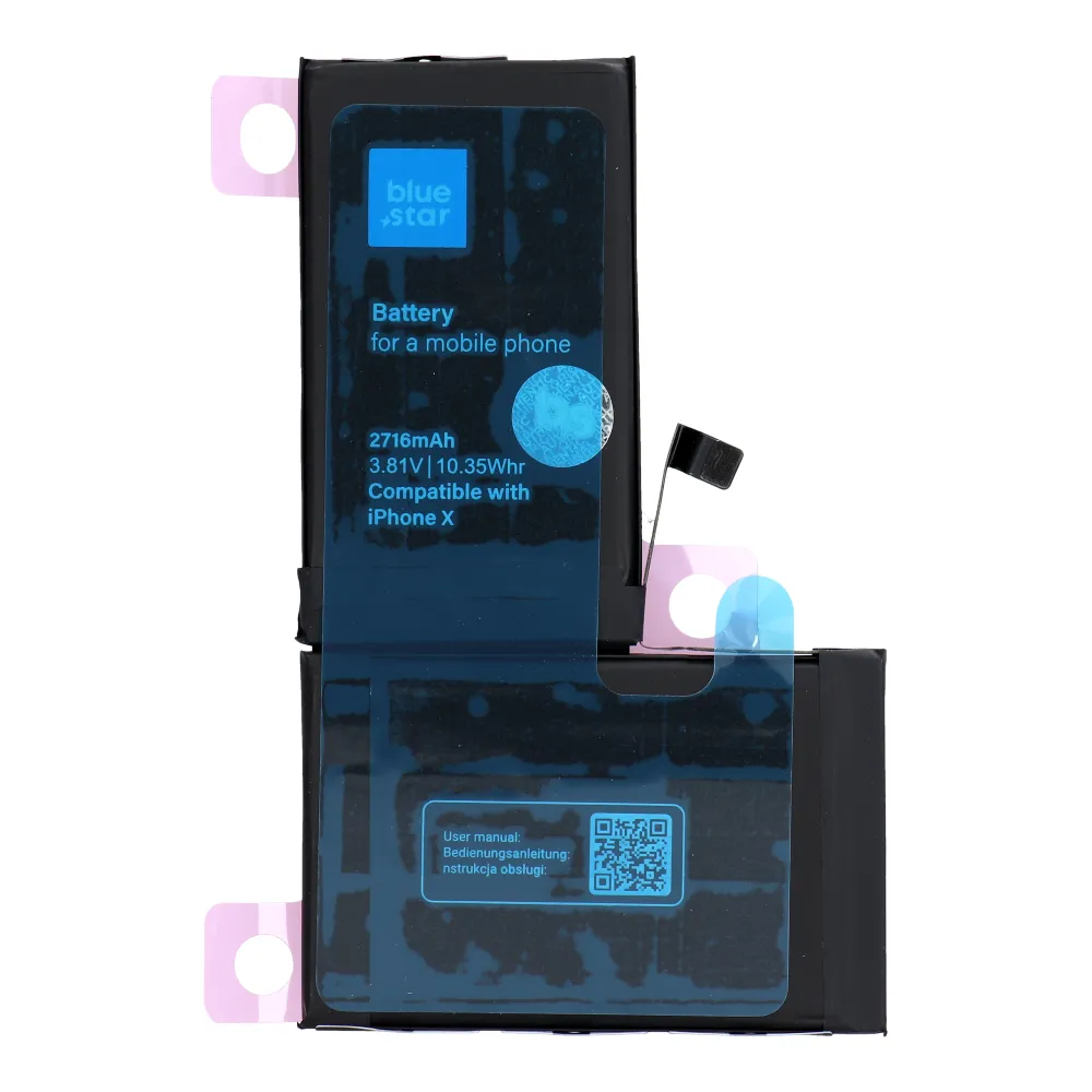 BLUE STAR HQ battery for IPHONE X 2716 mAh - Image 19