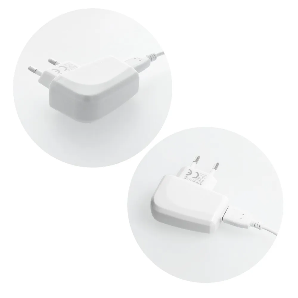 Telefontöltő Blue Star Lite USB A 1A 5W + USB A - Lightning kábel TFK-TC-1095B fehér - Image 5