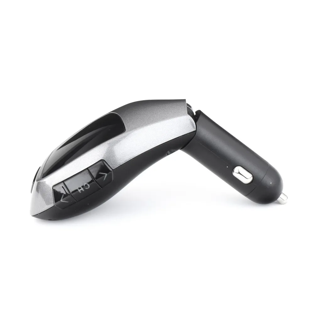Transmitter FM bluetooth + USB reader + memory card reader X5 black sliver - Image 3