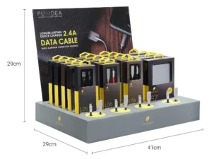 PURIDEA display stand for cables USB