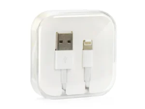 Cable USB A to Lightning 1A HD4 BOX 1 m white