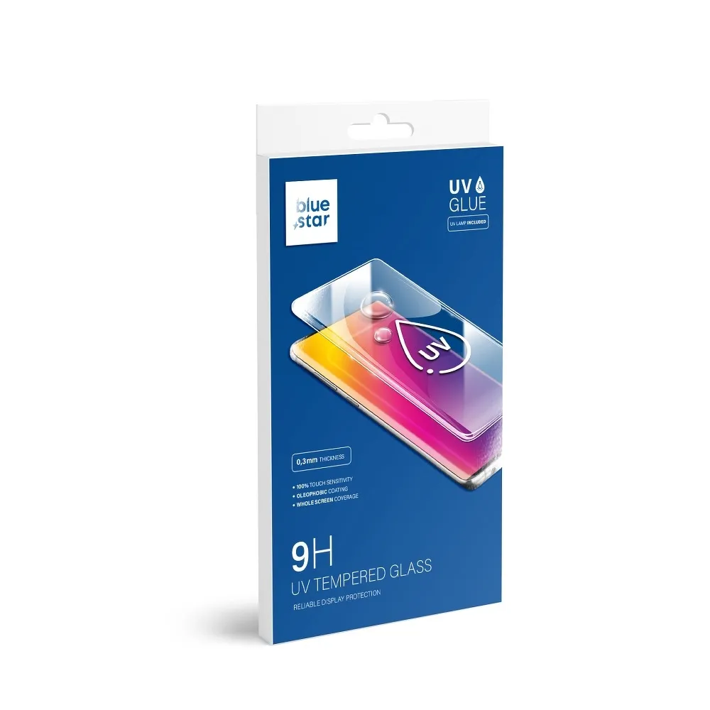 UV Blue Star Tempered Glass 9H - SAMSUNG Note 10+ - Image 9