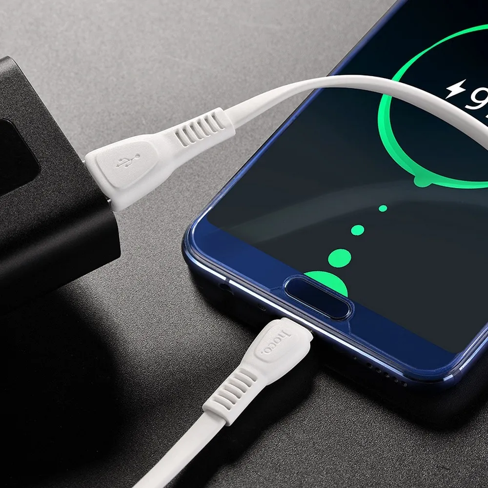 HOCO USB A–Type C kábel, 2,4 A, X40, 1 m, fehér - Image 4